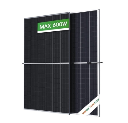 Ηλιακά πάνελ 620Watt Inmetro Certified Half Cell Perc 210mm Για κατοικίες