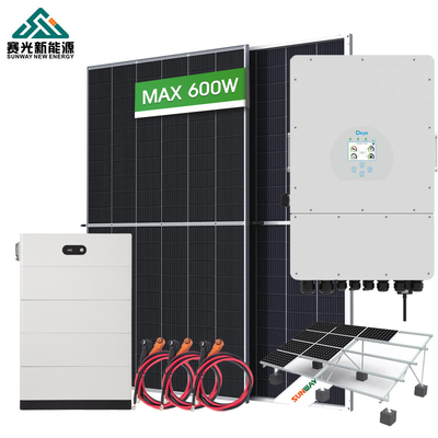 Ηλιακή υβριδική γεννήτρια 10 kW 12 kW εκτός δικτύου Υβριδικό ηλιακό σύστημα