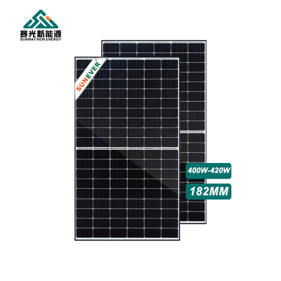 Κατώτατο σιδηρούχο γυαλί PV ηλιακά πάνελ 440w Ηλιακά κύτταρα Ηλιακό πάνελ για παραγγελία