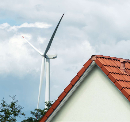 10KW Τρεις φάσεις 380VAC Συστήματα ηλεκτροπαραγωγών αιολικής ενέργειας στο δίκτυο με ενσωμάτωση φωτοβολταϊκών πάνελ
