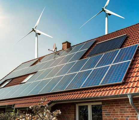 10KW Τρεις φάσεις 380VAC Συστήματα ηλεκτροπαραγωγών αιολικής ενέργειας στο δίκτυο με ενσωμάτωση φωτοβολταϊκών πάνελ