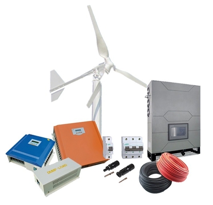 10kw 3 φάσης Ηλιακή αιολική ενέργεια Οικιακή 10kw στο δίκτυο σύστημα αιολικής ενέργειας για πιστοποίηση CE