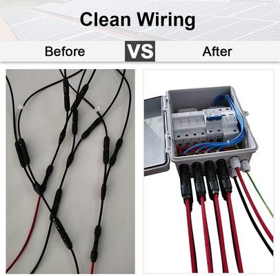 4 String Αδιάβροχα Combiner Box για ηλιακό σύστημα Pv String Box