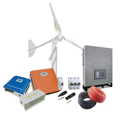 Σύνδεση φλάντζης 5kw 10kw γεννήτρια ανεμογεννήτρια σύστημα αιολικής ενέργειας για κατοικίες