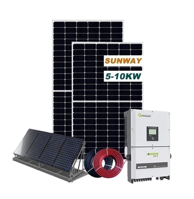 220VAC 10kw Οικιακό ηλιακό σύστημα Εμπορικά πλεονεκτήματα 50HZ