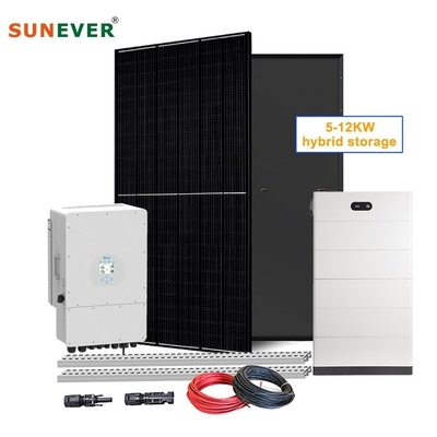 5kw 6kw 10kw Υβριδικό Ηλιακό Σύστημα 10-20KWh Πεδίο ισχύος εξόδου