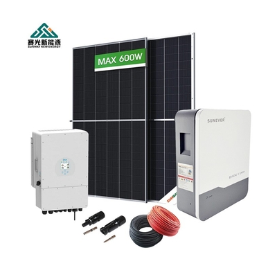 48Vdc/51.2Vdc On Grid Ηλιακό Σύστημα 5kw 6kw 10kw Με μπαταρία Lifepo4