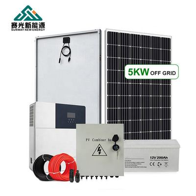 10kw 20kw 30kw off grid ηλιακό σύστημα με τεχνολογία μονοκρυσταλλικής πυριτίου