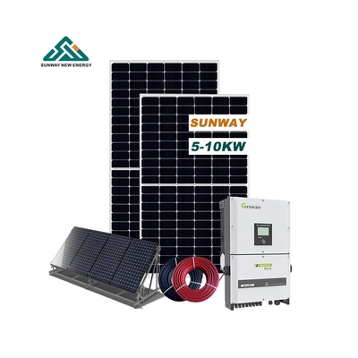 Εμπορικό Ηλιακό Σύστημα Φωτοβολταϊκό 20kw 5KW 10KW Γη