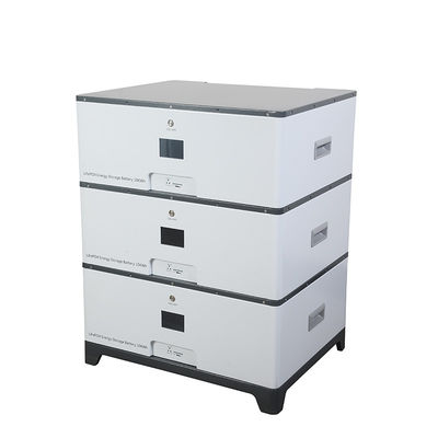 Συσσωρευόμενη μπαταρία λιθίου σιδήρου υψηλής χωρητικότητας 5kW 10kW 100Ah 200Ah 6000 κύκλων ζωής