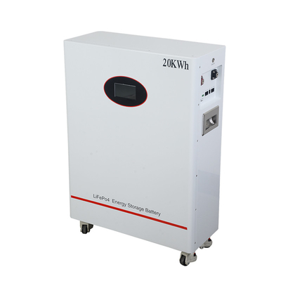 51.2V 400AH 20KWH μπαταρία λιθίου σιδήρου με 5ετή εγγύηση