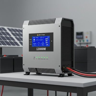 120000W SWI US Υβριδικός ηλιακός μετατροπέας δικτύου και εκτός δικτύου 230V μετατροπέας υψηλής χωρητικότητας για ολοκληρωμένες λύσεις ηλιακής ενέργειας