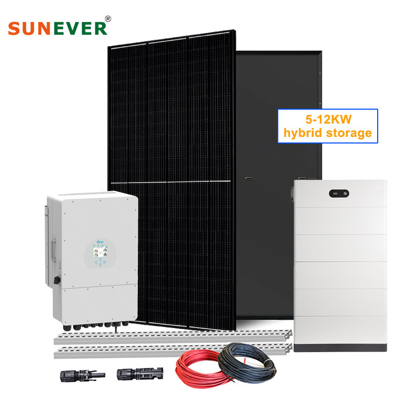 48Vdc/51.2Vdc Υβριδικό σύστημα ηλεκτρικής ενέργειας για το σπίτι 5kw 8kw 10kw 12kw CE