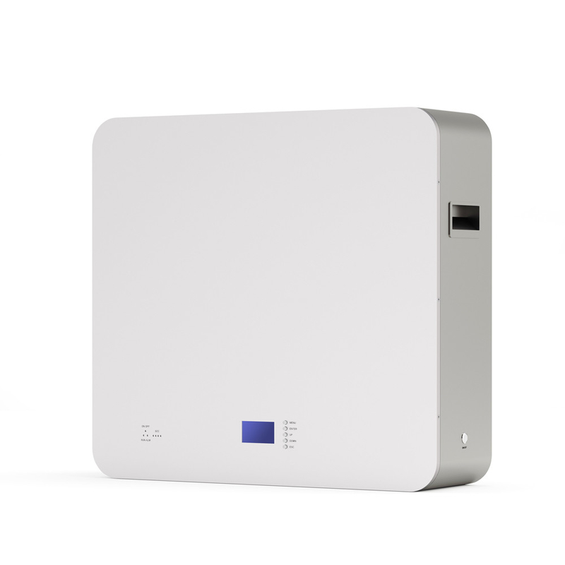 Ηλιακό σύστημα αποθήκευσης ενέργειας 5kW 10kwh με τοιχώδη μπαταρία LiFePO4 Lithium