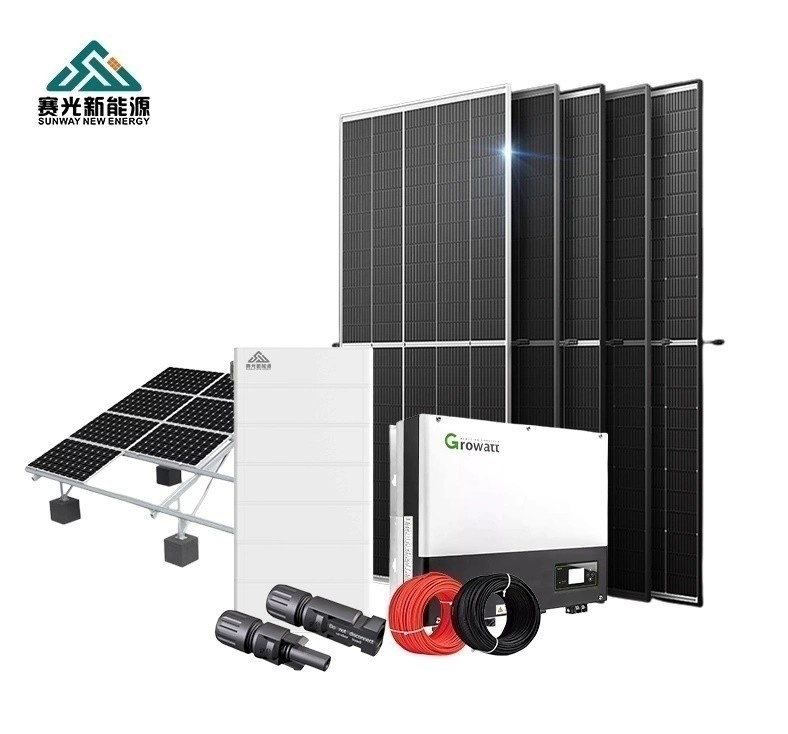 Συστήματα ηλιακής ενέργειας 5kw 8kw 9kw 10kw για τον τύπο ελεγκτή MPPT και λειτουργία λειτουργίας εκτός δικτύου