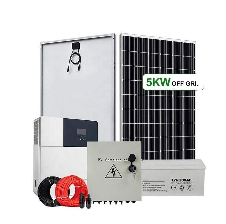 5-10 kWh Πεδίο ισχύος εξόδου 48V 300Ah 400Ah χωρητικότητα μπαταρίας εκτός δικτύου Ηλιακό πάνελ