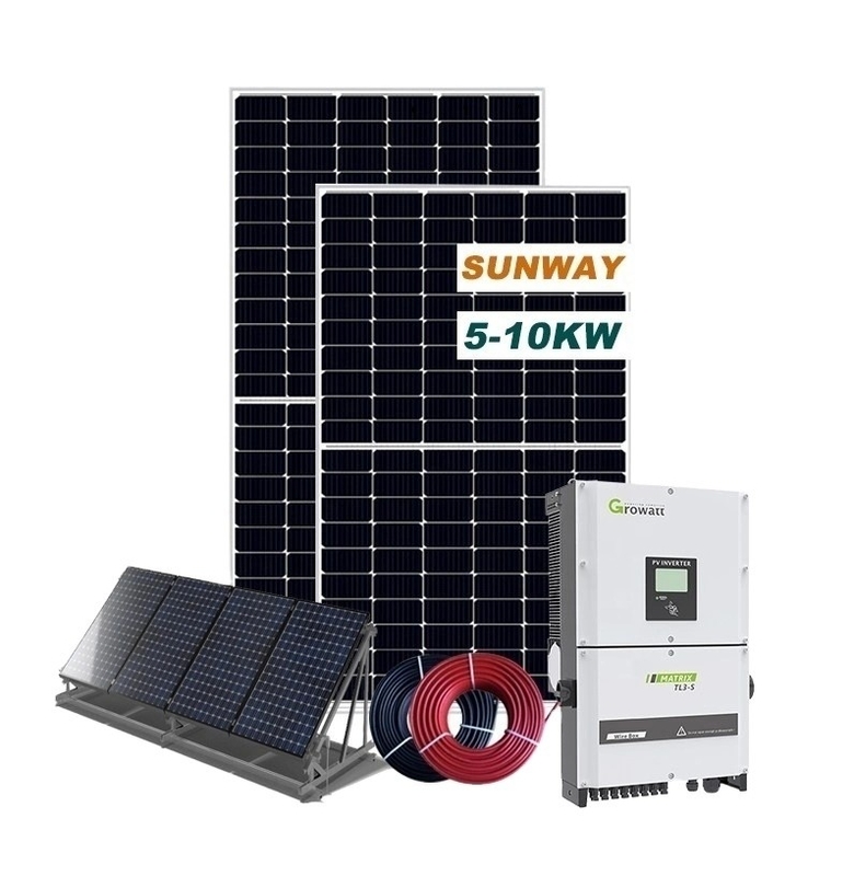 220VAC 10kw Οικιακό ηλιακό σύστημα Εμπορικά πλεονεκτήματα 50HZ