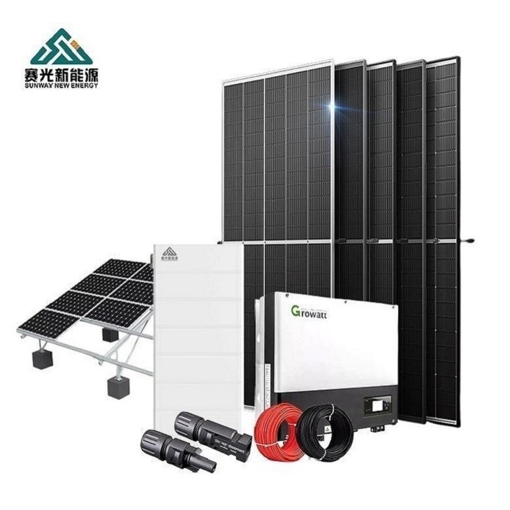 5kW 10kW 15kW 20kW Συμπλήρωμα Ηλιακών Πανελών Συστήματος Ενέργειας για το Σπίτι σε Διαχωρισμένη Θέση