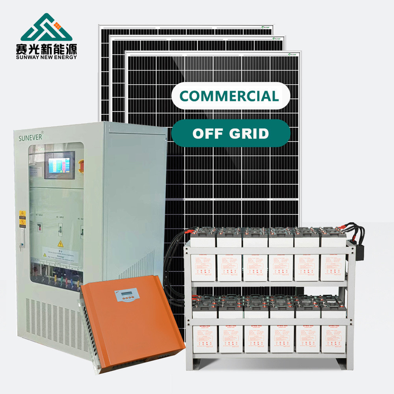 Συστήματα ηλιακού φωτισμού για το σπίτι 10-30kw με σχεδιασμό που τοποθετείται σε ράφι και μακροχρόνια μπαταρία