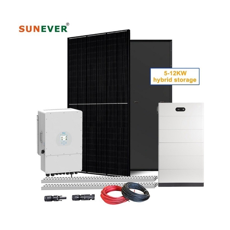 Συμπλήρωμα Ηλιακών Συστημάτων για 5kw 10kw Υβριδική Ηλιακή Ενέργεια