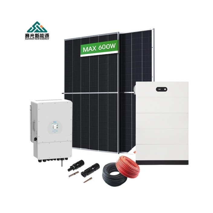 5Kw-12Kw Ηλιακό Υβριδικό Σύστημα Ενέργειας Συμπλήρωμα για το Σχέδιο Σχεδιασμού Σπίτι και Προ-Παραγοράς