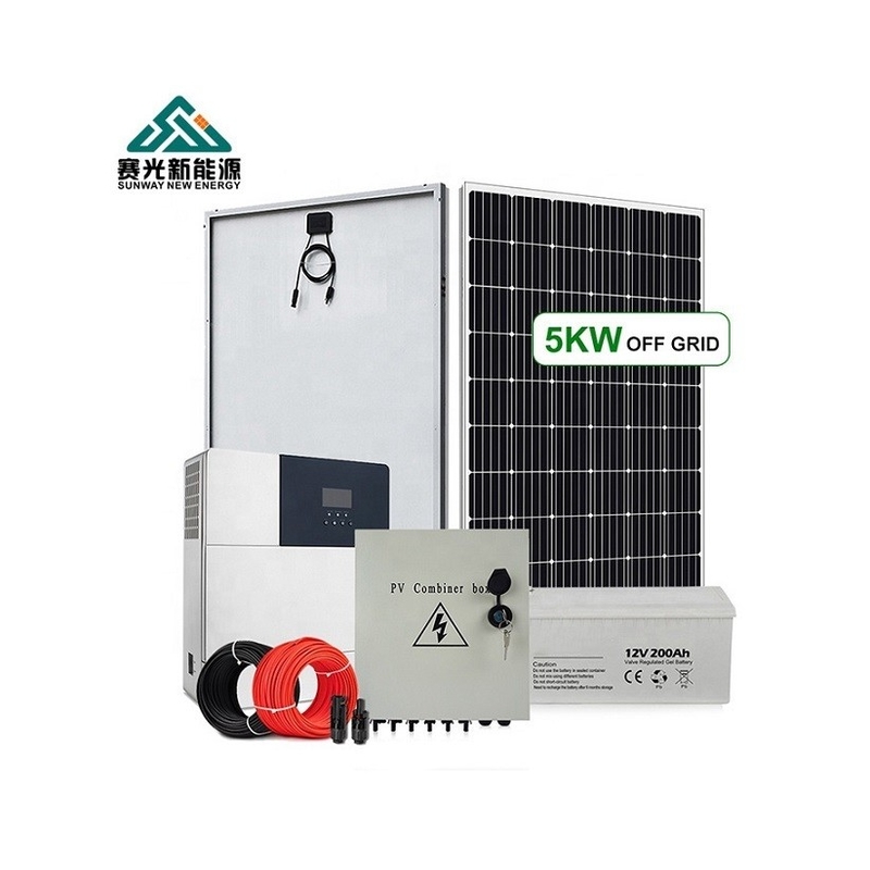 Συστήματα ηλιακών συστημάτων 10kw 20kw 30kw με τάση εξόδου 110V/127V/220VAC/380VAC/480V