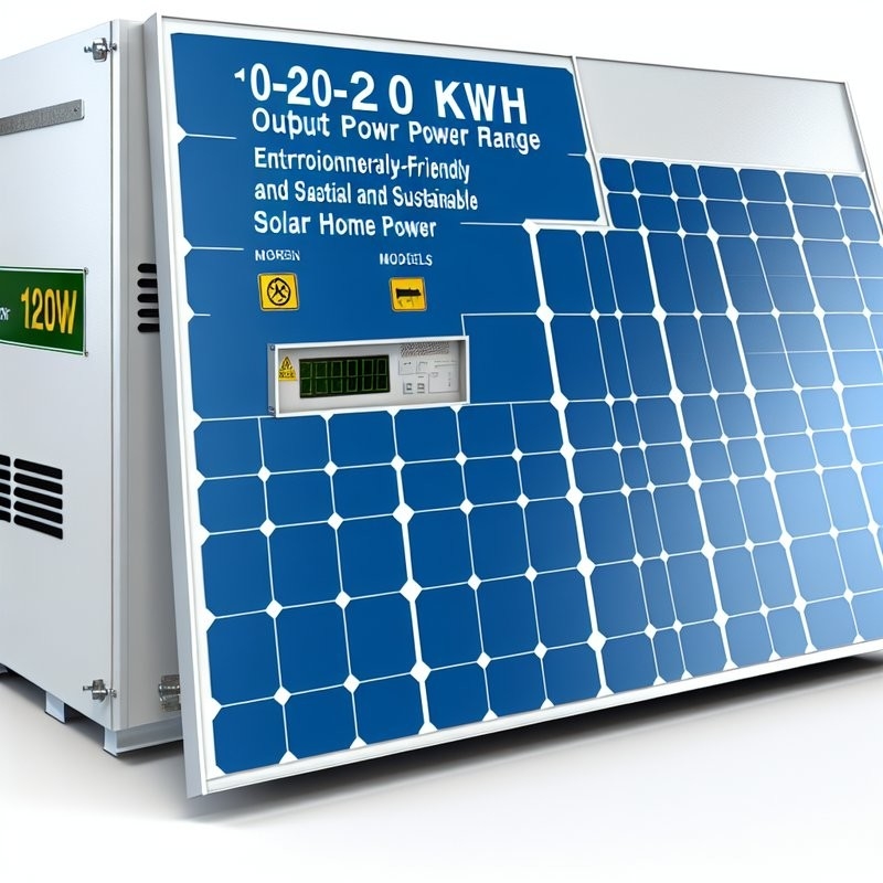 10-20 KWh Δυναμική εξόδου Περιβαλλοντικά φιλικό σύστημα ηλιακών πάνελ για περιβαλλοντικά φιλική και βιώσιμη ηλιακή οικιακή ενέργεια