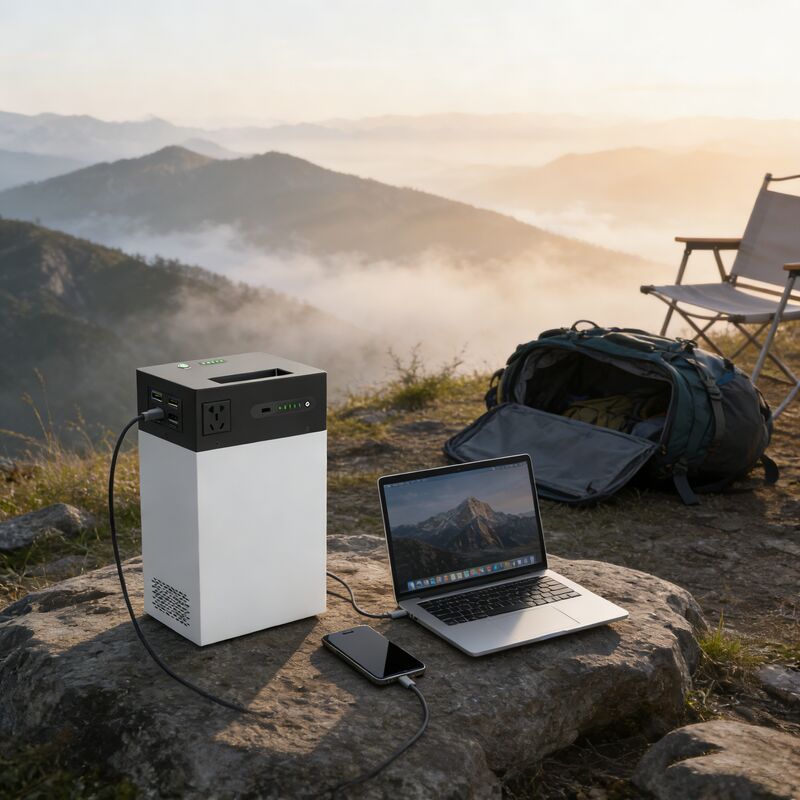 Συστήματα Ηλιακής Ενέργειας Παγκόσμιας τάσης 500W 1004,8Wh Φορητό ESS