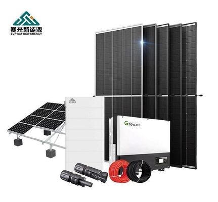 8kw 50HZ On Grid Ηλιακό Σύστημα υψηλής απόδοσης 410-700 Watt Ηλιακό πάνελ