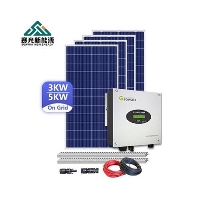 3kw 5kw 10kw On Grid Ηλιακό Σύστημα 20kw 30kw 40kw Ολοκληρωμένο σπίτι