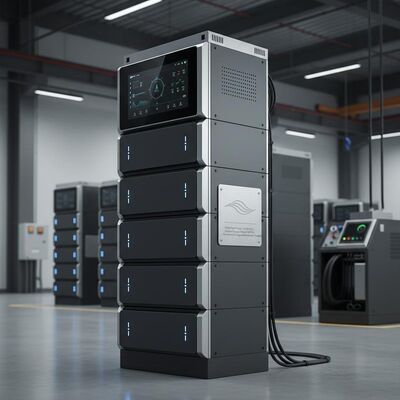 Διάστημα ισχύος εξόδου 10 έως 20 KWh Σύστημα αποθήκευσης ενέργειας ονομαστικής ενεργειακής χωρητικότητας 5100 Wh Προγραμματισμένο για διαχείριση ενέργειας και υποστήριξη δικτύου