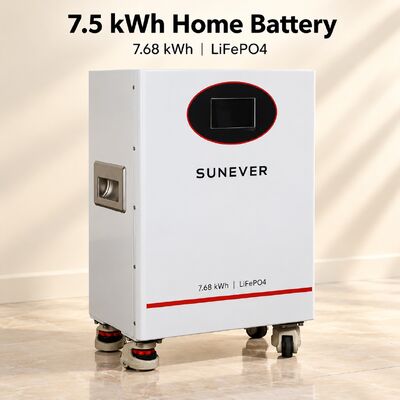SUNEVER 7.68kWh 25.6V 300Ah Μπαταρία Λιθίου LiFePO4 για Οικιακή Αποθήκευση Ενέργειας και Εφεδρική Τροφοδοσία Εκτός Δικτύου